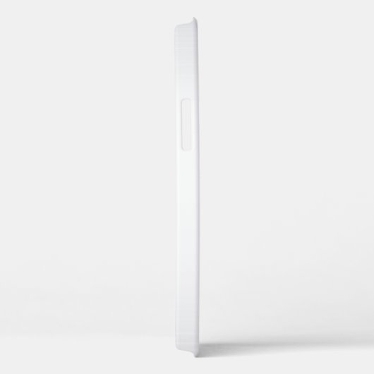 White Metallic Glitter Handgeschreven Monogram Case-Mate iPhone Case (Achterkant / Rechts)