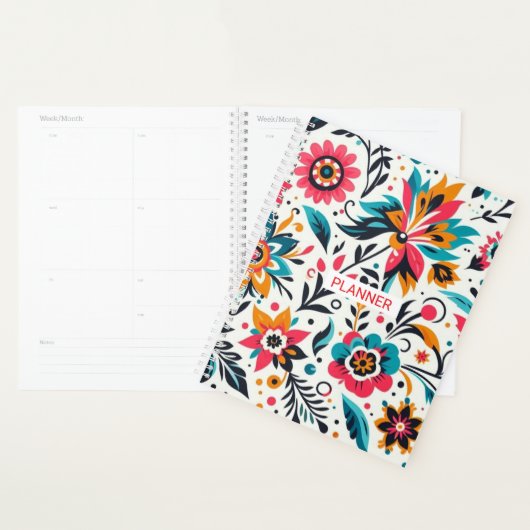 White Mexican Planner (Display)