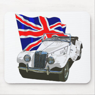 White MG TF Muismat
