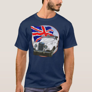 White MG TF T-shirt