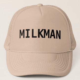 White Milkman Trucker Hat Pet