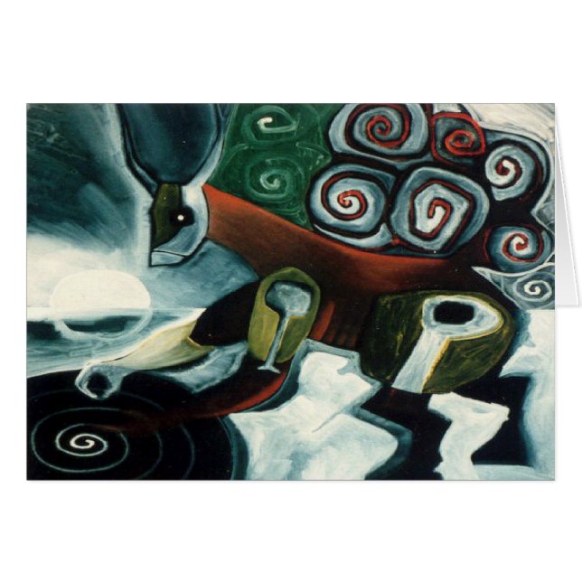 White Moon Shaman van Gregory Gallo (Voorkant Horizontaal)