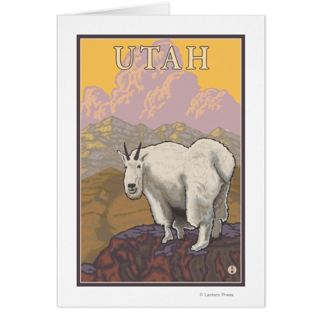 White Mountain GoatUtah (Voorkant)