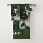 White Mountain Laurel Badhanddoek Set Bad Handdoek (Insitu)