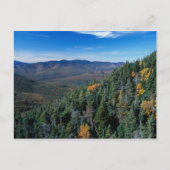 White Mountain N.F., NH. Het uitzicht van nabij Briefkaart (Voorkant)