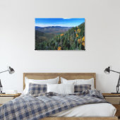 White Mountain N.F., NH. Het uitzicht van nabij Canvas Afdruk (Insitu (Slaapkamer))