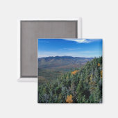 White Mountain N.F., NH. Het uitzicht van nabij Magneet (Voorkant / Achterkant)