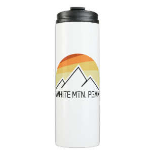 White Mountain Peak Californië Retro Thermosbeker