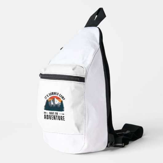 White Mountain  Retro Hiking Camping Camp Sling Bag (Rechterhoek)