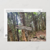 White Mountains Garfield Ridge Camping Carte posta (Devant / Derrière)