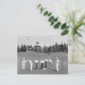 White Mountains Golfers, 1910 Briefkaart (Staand voorkant)