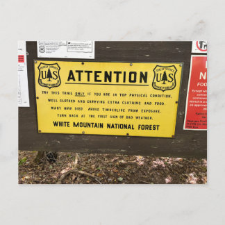 White Mountains Mt. Jackson Briefkaart