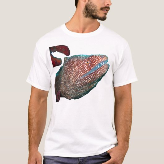 White Mouth Moray T-shirt (Voorkant)