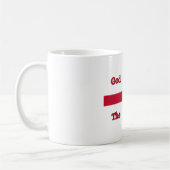 White Mug God Save the Team Drinkware (Gauche)
