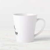 White mug With desing (Droite)