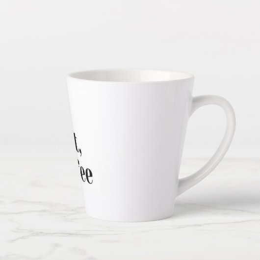 White mug With desing (Droite)