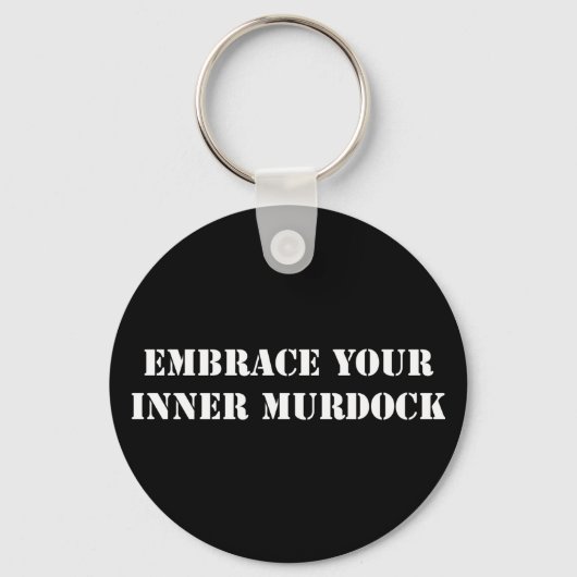 White Murdock Sleutelhanger (Voorkant)