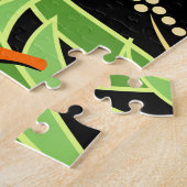 White Mute Swan Legpuzzel (Zijkant)