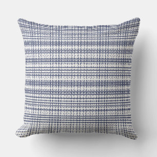 White Navy Pset Design Kussen