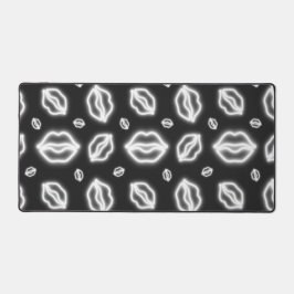 White Neon Kiss Bureaumat