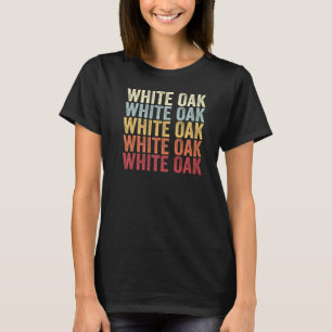 White Oak Pennsylvania White Oak PA Retro T-shirt