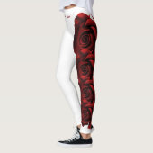 White Oklahoma State Oklahoma Rose Leggings de fle (Gauche)