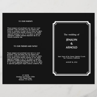 White on Black Deco-programma