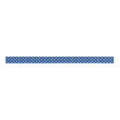 White on Blue F-15 Fighter Jet Patterned Grosgrain Lint (Voorkant)