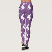 White on Color Llama Leggings (Achterkant)