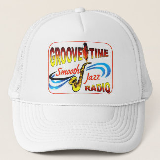 "White-On-White" Groove-Time Trucker Pet