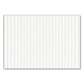 White on White Ribbon Awareness Stripes Kaart (Achterkant)