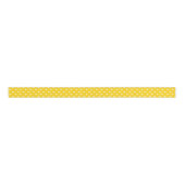 White on Yellow F-15 Fighter Jet Patterned Grosgrain Lint (Voorkant)