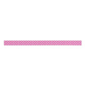 White op roze F-15 Fighter Jet Patterned Grosgrain Lint (Voorkant)