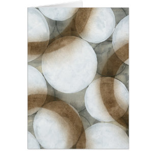 White Orbs & Brown Circles