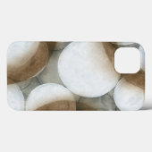 White Orbs & Brown Circles Case-Mate iPhone Case (Achterkant (horizontaal))