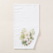 White Orchid Bad Handdoek (Handdoek)