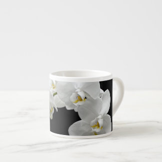 White Orchid Blossom Espresso Kop