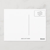 White Orchid Briefkaart (Achterkant)