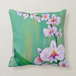 White Orchid Kussen
