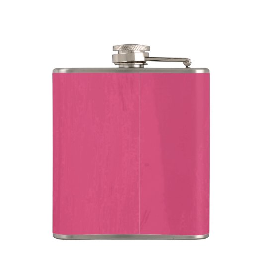 White-out-negatieve-ruimte-doel Heupfles (Achterkant)