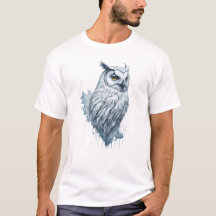 White Owl Waterverf Schilderen
