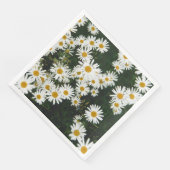 White Oxeye Daisy Meadow Servet (Hoek)