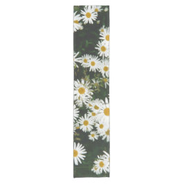 White Oxeye Daisy, Moon Daisy Meadow Korte Tafelloper