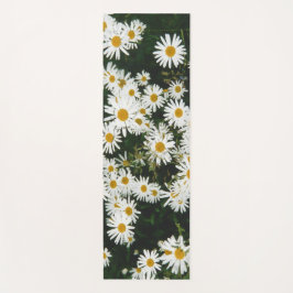 White Oxeye Daisy, Moon Daisy Meadow Yogamat