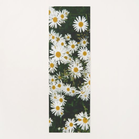 White Oxeye Daisy, Moon Daisy Meadow Yogamat (Voorkant)