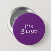 White Paars Eye Doctor Joke Button (Voorkant /achterkant)