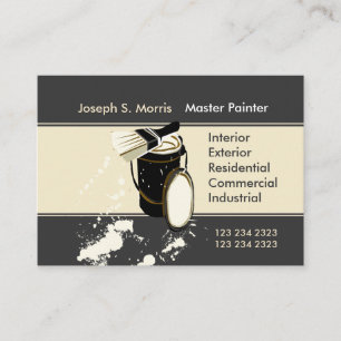 White Painters Painting Services Home Improvement Visitekaartje