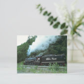 White Pass and Yukon in White Pass out Skagway Briefkaart (Staand voorkant)