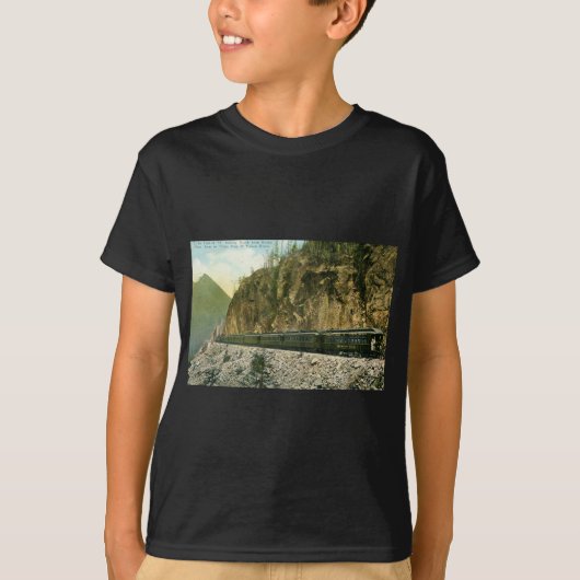 White Pass & Yukon Route Train 1936 T-shirt (Voorkant)