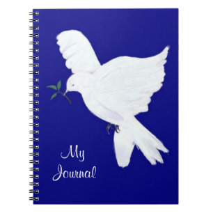 White Peace Dove-My Journal Notitieboek